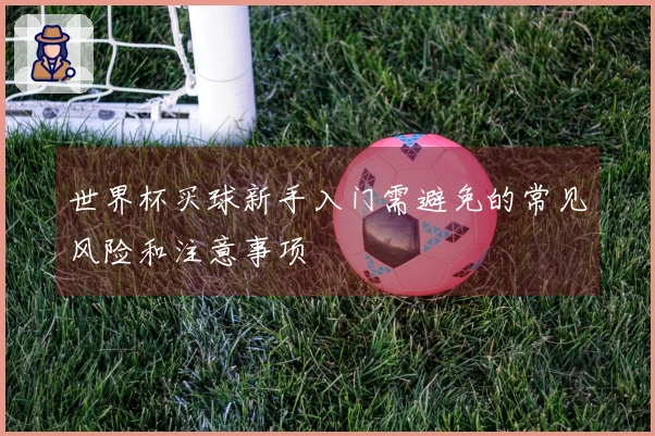 世界杯买球新手入门需避免的常见风险和注意事项