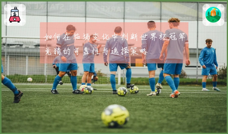 如何在临场变化中判断世界杯冠军竞猜的可靠性与选择策略